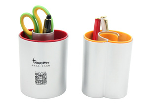 Cheap Office Pen Holder With Logo, MOQ 100 PCS 0707066 One Year Quality Warranty