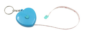 Good Quality Custom Plastic Heart Shape Tape Measure
