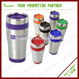 High Quality Stainless Steel Car Mug, MOQ 1000 PCS 0309004 One Year Quality Warranty