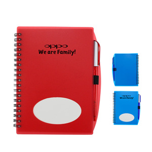 Wholesale Promotional Environmental PP Notebook Notepad With Pen