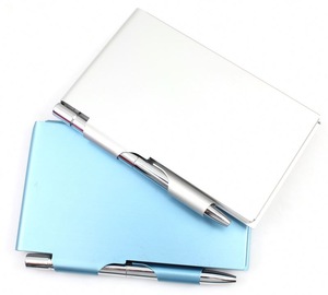 Custom Top Business Note Book With Pen Attached