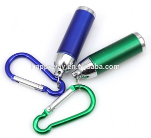 Mini Carabiner LED Flashlight, MOQ 1000 PCS 0804029 One Year Quality Warranty