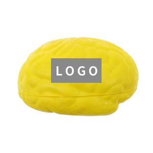 Custom Logo Brain Shape Stress Ball