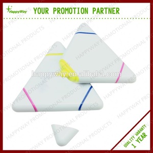 Promotion Cheap Triangle Highlighter 0203002 MOQ 100PCS One Year Quality Warranty