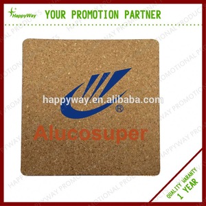 Advertising Square Wood Coaster One Year Quality Warranty