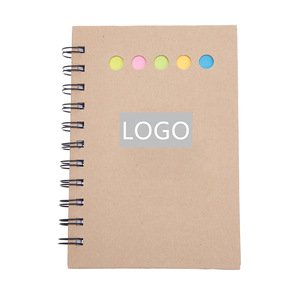 Kraft Paper Spiral Notepad, MOQ 100 PCS 0703070 One Year Quality Warranty