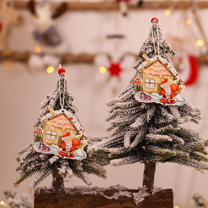 Novelty Christmas Tree Decoration Card