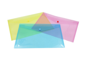 Colorful Transparent Plastic a4 File Folder