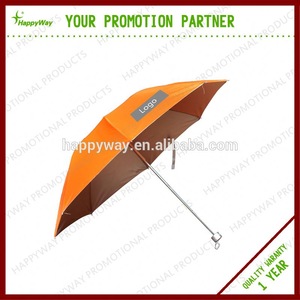 Promotion colorful 3 Fold Umbrella, MOQ 500 PCS 0606017 One Year Quality Warranty