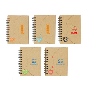 Recycled Notepads Custom Logo Printed, MOQ 1000 PCS 0703042 One Year Quality Warranty