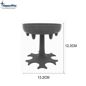 Plastic 6 Shot Glass Dispenser And Holder For Filling Liquids Cocktail