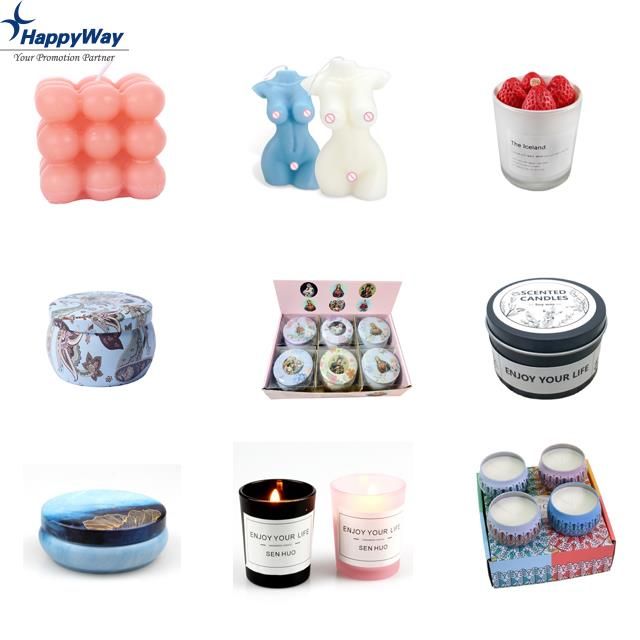 Hot Sale Candele Profumate Luxury Custom Colorful Scented Tin Candles Duftkerze Wholesale Soy Wax Scented Candles In Tin