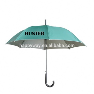 Colorful Silver Plasters Golf Umbrella Advertising Gifts