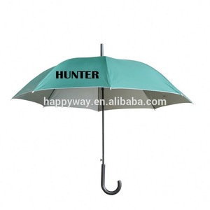 Colorful Silver Plasters Golf Umbrella Advertising Gifts