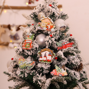 Novelty Christmas Tree Decoration Card