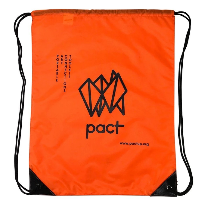 Custom Logo Advertising Promotional Polyester Drawstring Backpack