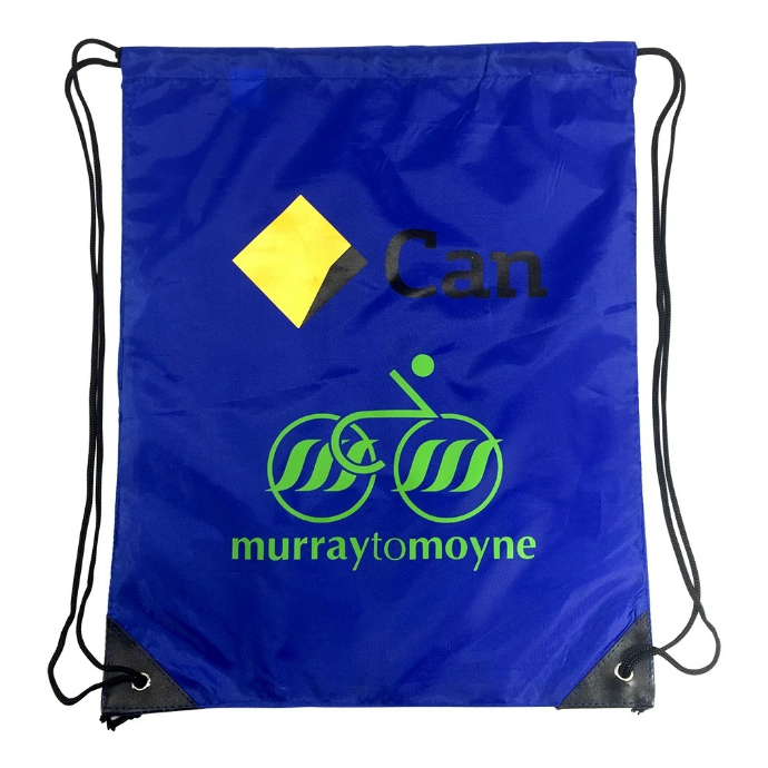 Custom Logo Advertising Promotional Polyester Drawstring Backpack