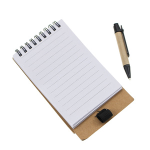 Advertising Kraft Notepad With Stycky Notes