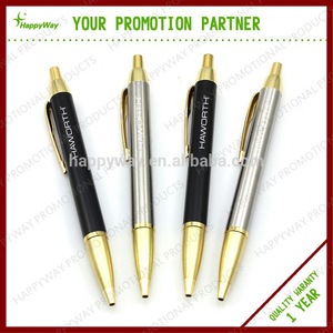 Promotional gift metal erasable ball point pen , MOQ500pcs 0207078 One Year Quality Warranty