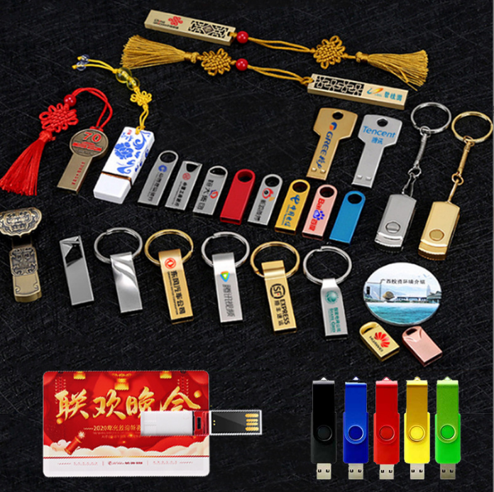 Custom Logo Advertising Promotional Business Giveaways USB Flash Drive