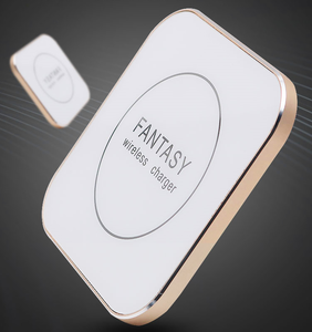 White Square Thin Wireless Charger