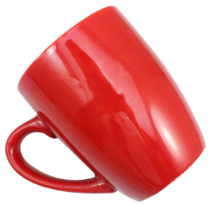 Wholesale Custom Logo Red Color Ceramic Coffee Cup