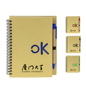 Custom Hollow Logo Notepad With Pen