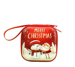 Lovely Christmas Gift Cute Storage Box Tin Purse