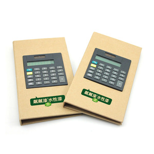 Novelty Customized Logo Sticky Notepad With Calculator