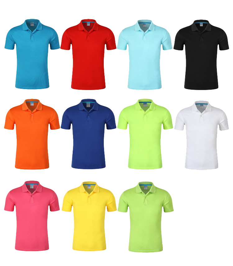 Custom Logo Promotional Advertising Quick Dry Polo