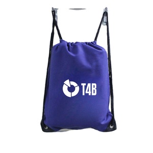 Advertising Wholesale Drawstring Canvas Backpack