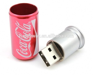 Attractive Coke Can USB Flash Drive, MOQ 100 PCS 0504015 One Year Quality Warranty