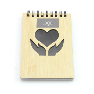 Customized Promotional Notebook Bamboo Cover 0703028 MOQ 1000PCS One Year Quality Warranty