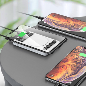 Novelty Sucked Type Portable Powerbank Wireless Charger