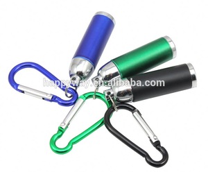 Mini Carabiner LED Flashlight, MOQ 1000 PCS 0804029 One Year Quality Warranty