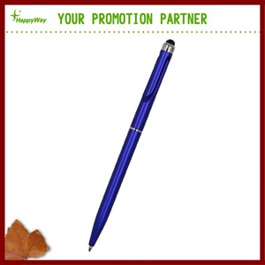 Top-Rated Promotional Rotate Thin Plastic Ballpoint Stylus Pen 0201164