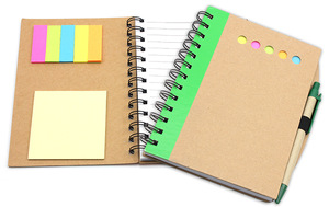 Customized Cheap Spiral Notebook With Sticky Notes 0703030 MOQ 1000PCS One Year Quality Warranty