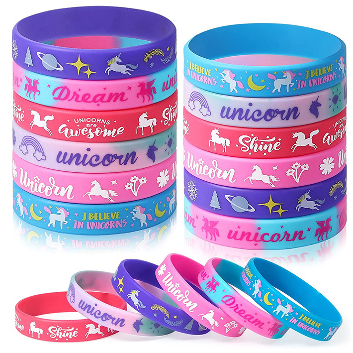 Custom Logo Design Silicone Wristbands Silicone Bands Promotional Advertising Rubber Bracelets