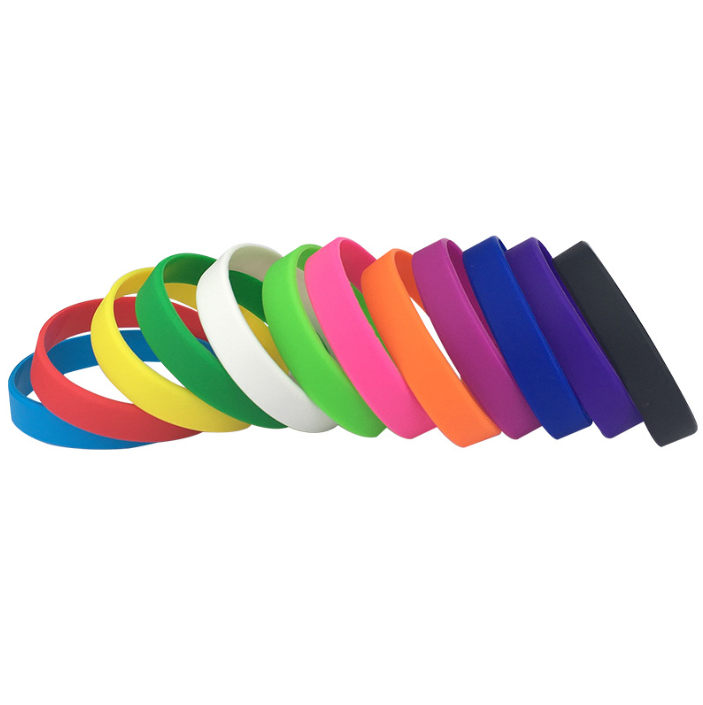 Custom Logo Design Silicone Wristbands Silicone Bands Promotional Advertising Rubber Bracelets