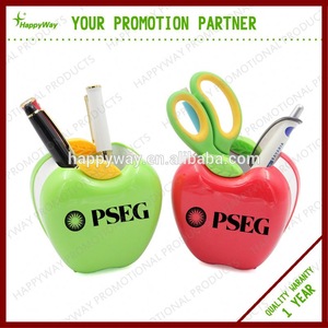 Impressive Funny Apple Pen Holder, MOQ 100 PCS 0707064 One Year Quality Warranty