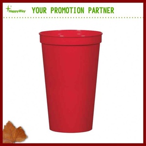 Promotion Hot Sale Disposable Plastic Stadium Cups