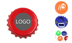 Novelty Beer Cap Shape Bottle Opener Fridge Magnets