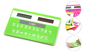 Promotional Solar Card Calculator