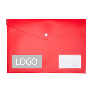 Pure Color Simple Style Plastic Office Document File Holder