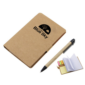 Eco Friendly Sticky Notepad With Pen