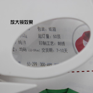 Custom Plastic Novelty Letter Opener With Ruler And Magnifier Function