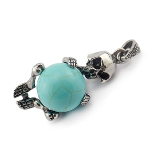 Nature Crystal Stone Decoration Halloween Pendants