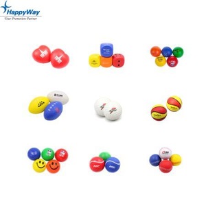 PU round shape stress ball MOQ 1000 PCS 0101004