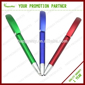 Customized Exhibition Plastic Ball Pen MOQ 100pcs High Quality Pledge