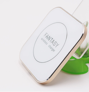 White Square Thin Wireless Charger